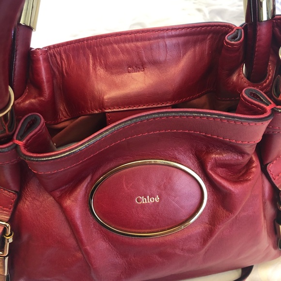💄Gorgeous Chloe Leather Shoulder Bag w/strap💄 - Picture 6 of 8